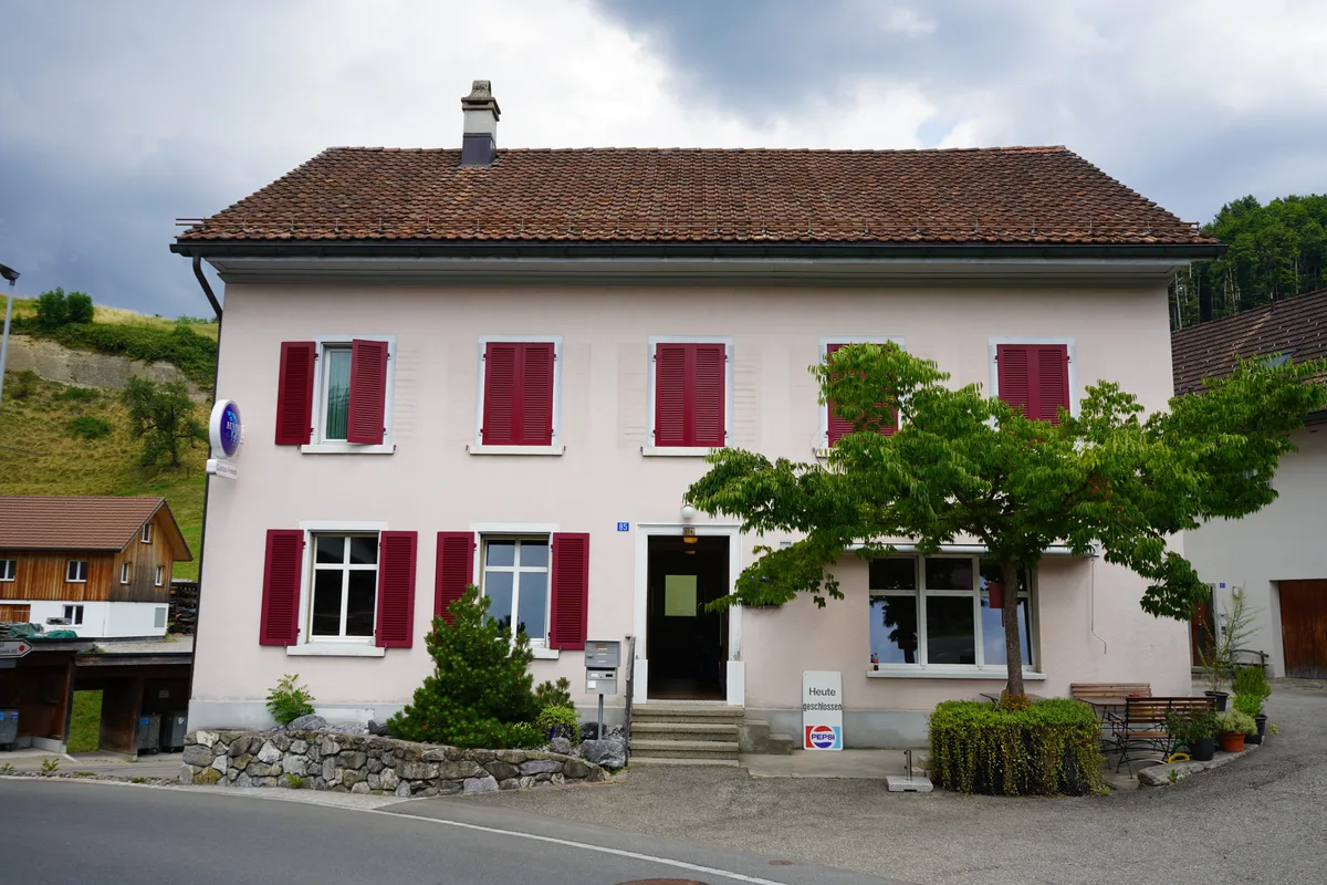Der Gasthof Freieck von aussen